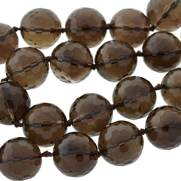 Victorian Smoky Topaz Quartz Beetle Necklace - Image 3