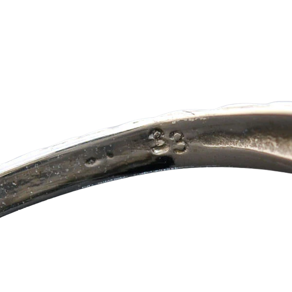 Art Deco 18kt Diamond Engagement Ring 0.28ct - Image 5