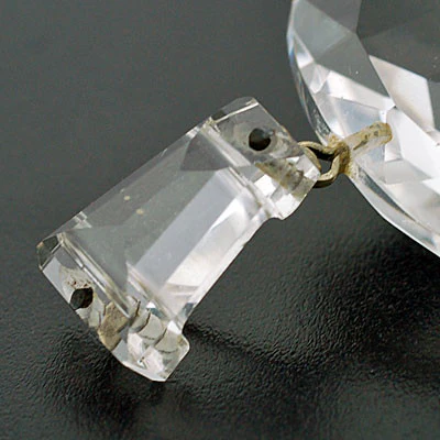 Art Deco Large Rock Quartz Crystal & Lapis Beetle Pendant - Image 7