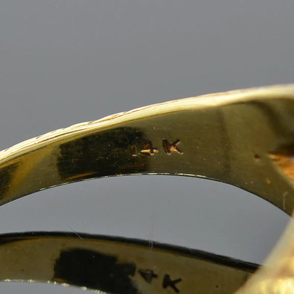 Edwardian Mixed Metals Diamond Engage Ring 0.50ctw - Image 7