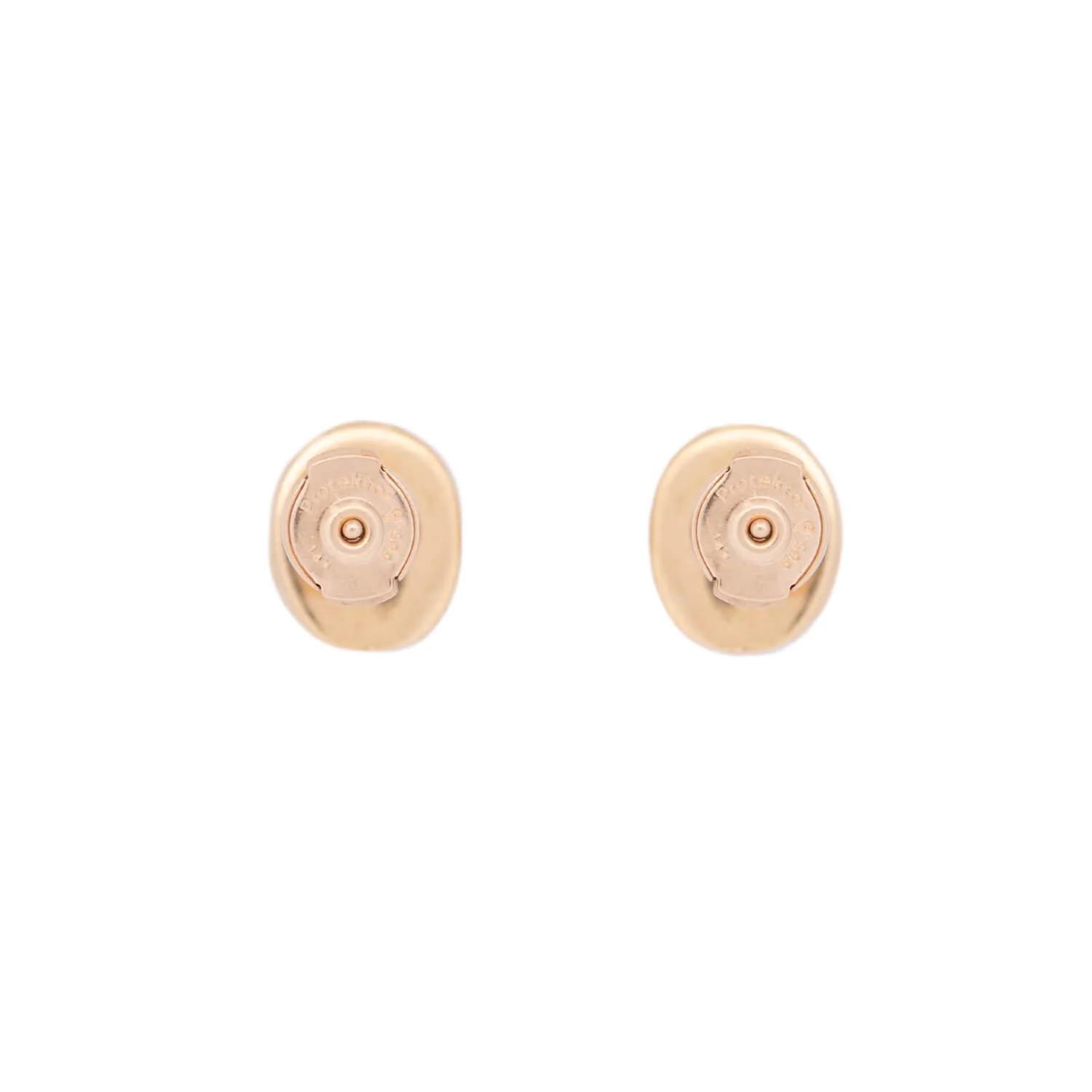 Estate 14k Amethyst Studs - Image 3