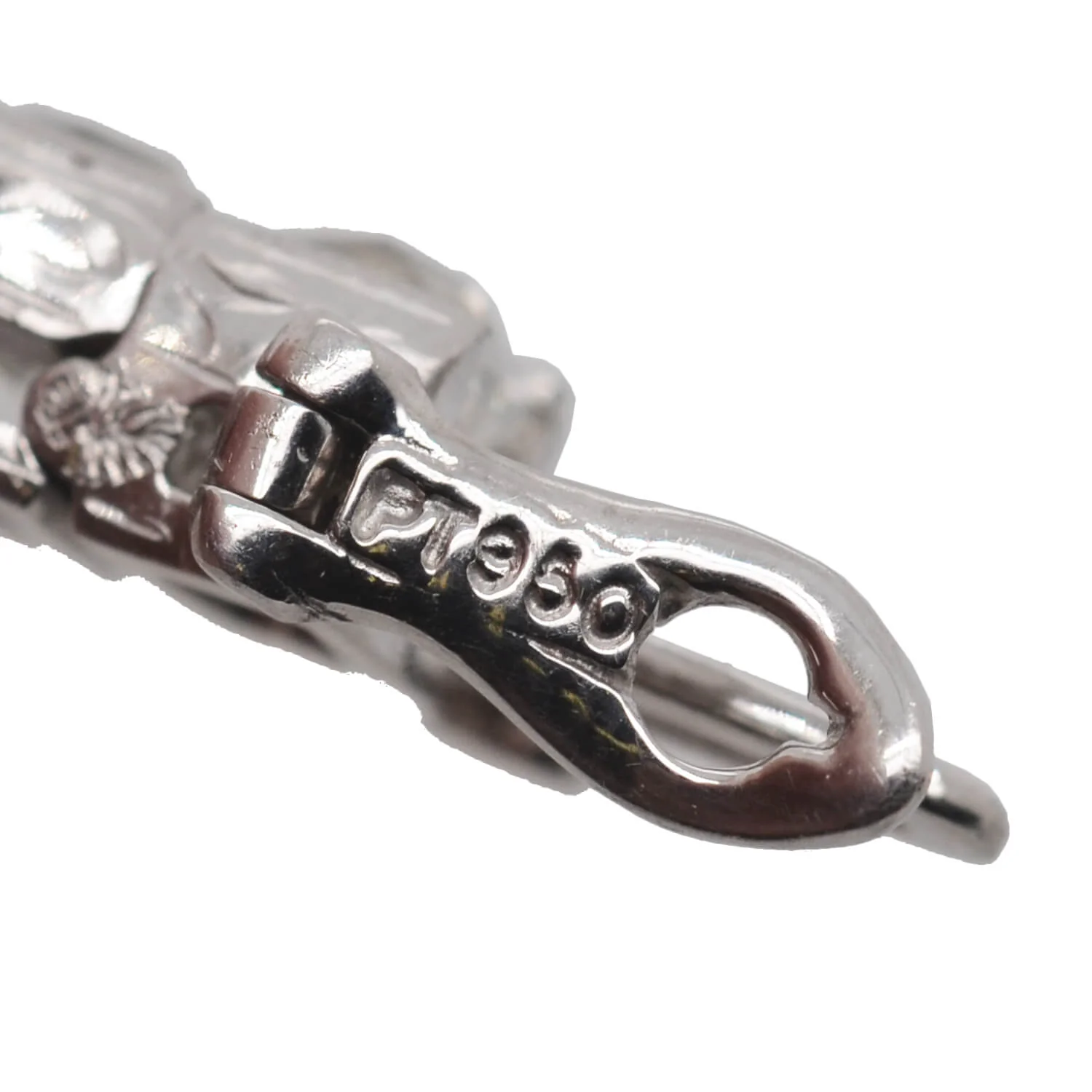 Custom Art Deco Style Platinum + French Cut Diamond Line Bracelet 20.90ctw - Image 8