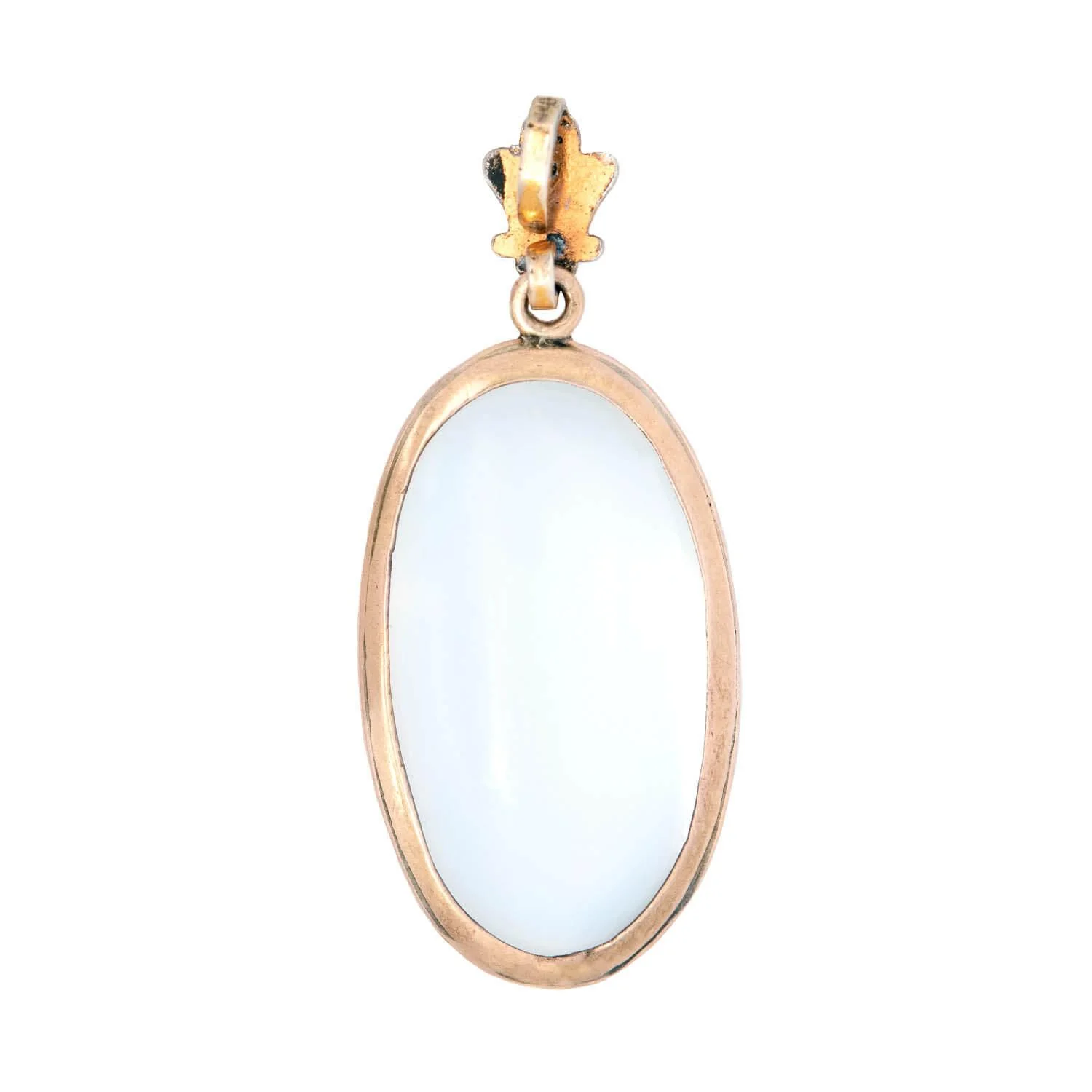 Late Victorian 12k Moonstone Pendant - Image 3