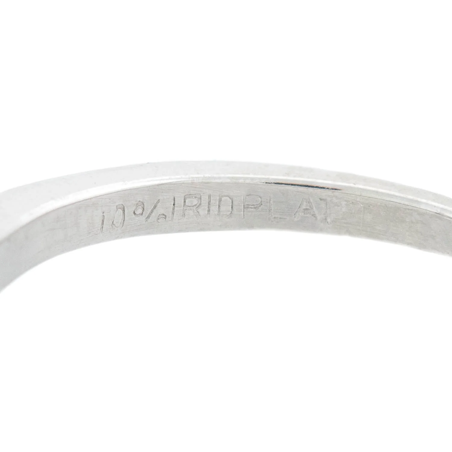 Retro Platinum Oval Diamond Engagement Ring 0.84ct center - Image 5