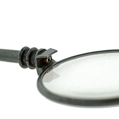 Victorian Gunmetal Expandable Lorgnette Glasses - Image 9