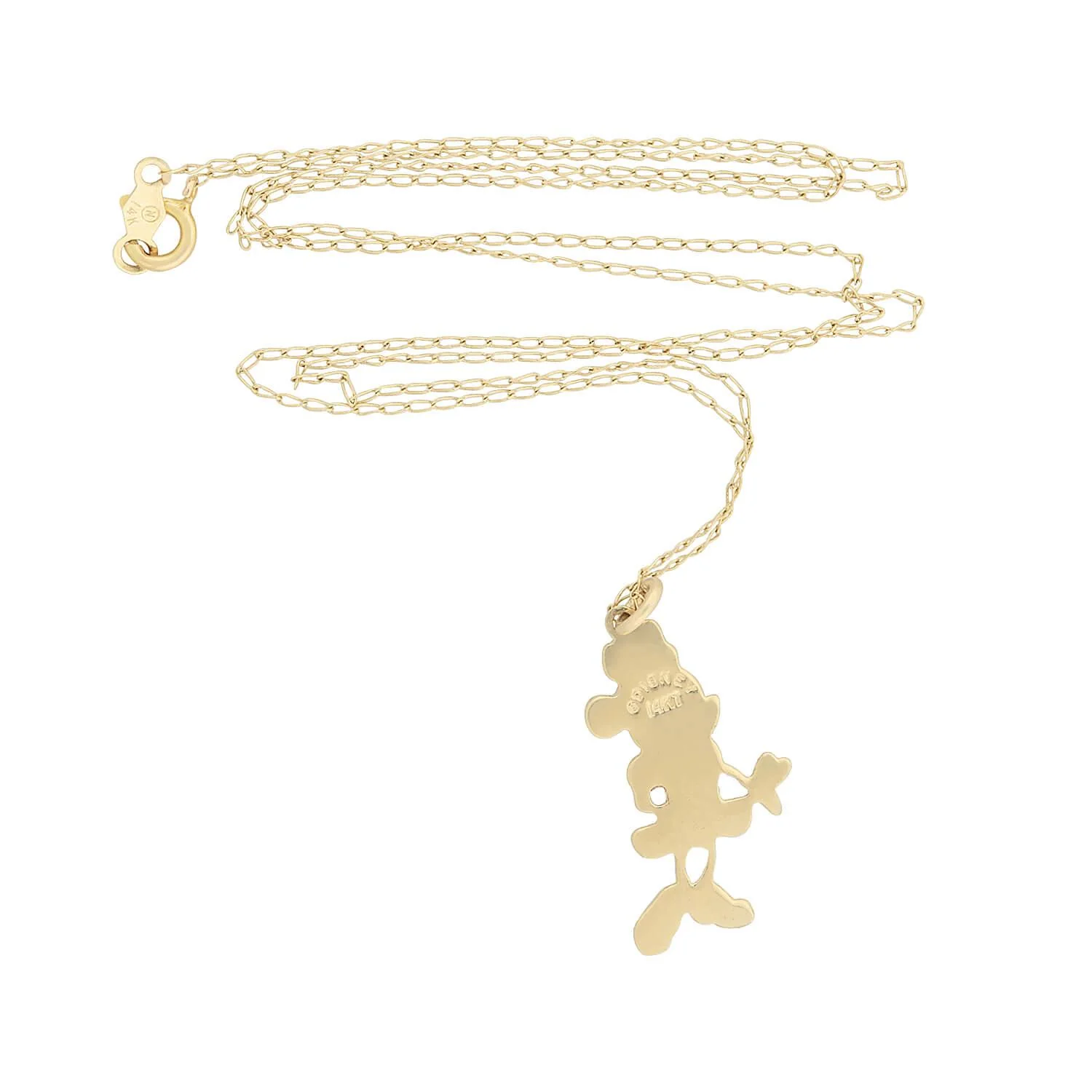Vintage 14k Minnie Mouse Pendant/Charm - Image 4