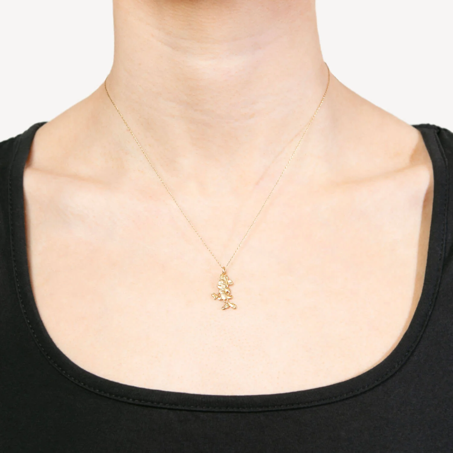 Vintage 14k Minnie Mouse Pendant/Charm - Image 7